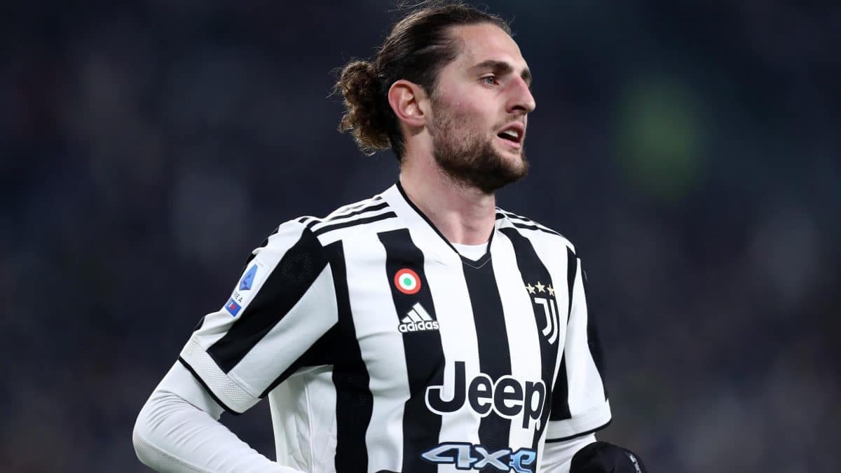 Adrien Rabiot sous les couleurs de la Juventus