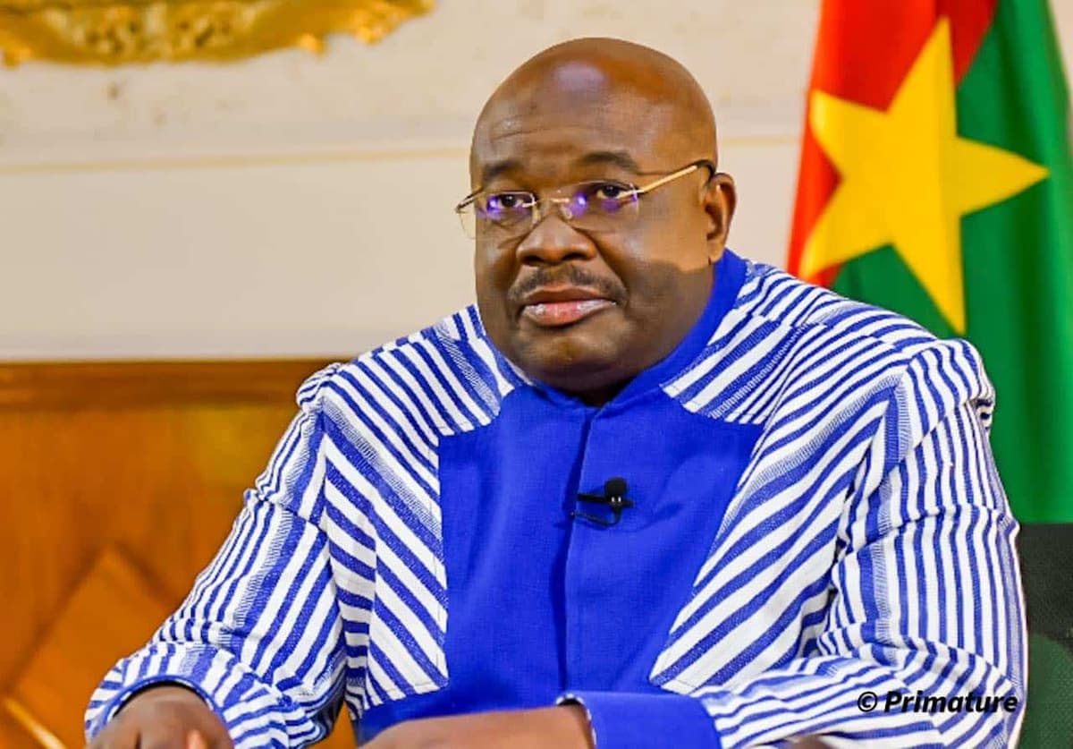 Le Premier ministre du Burkina Faso Albert Ouédraogo