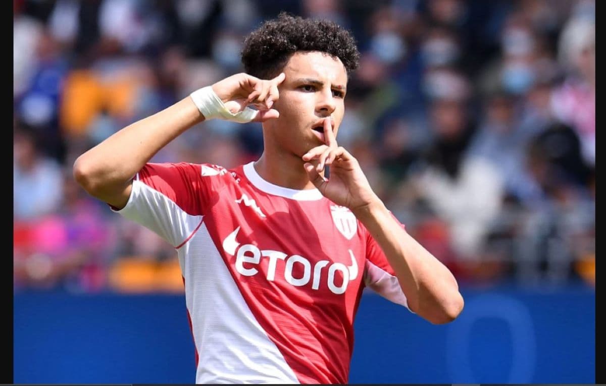 Sofiane Diop lors d'un match avec l'A Monaco