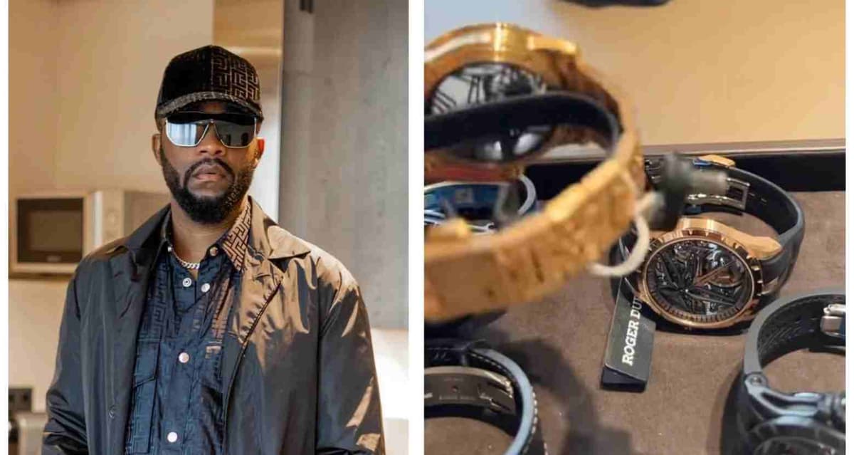Fally Ipupa le chanteur s'offre des montres