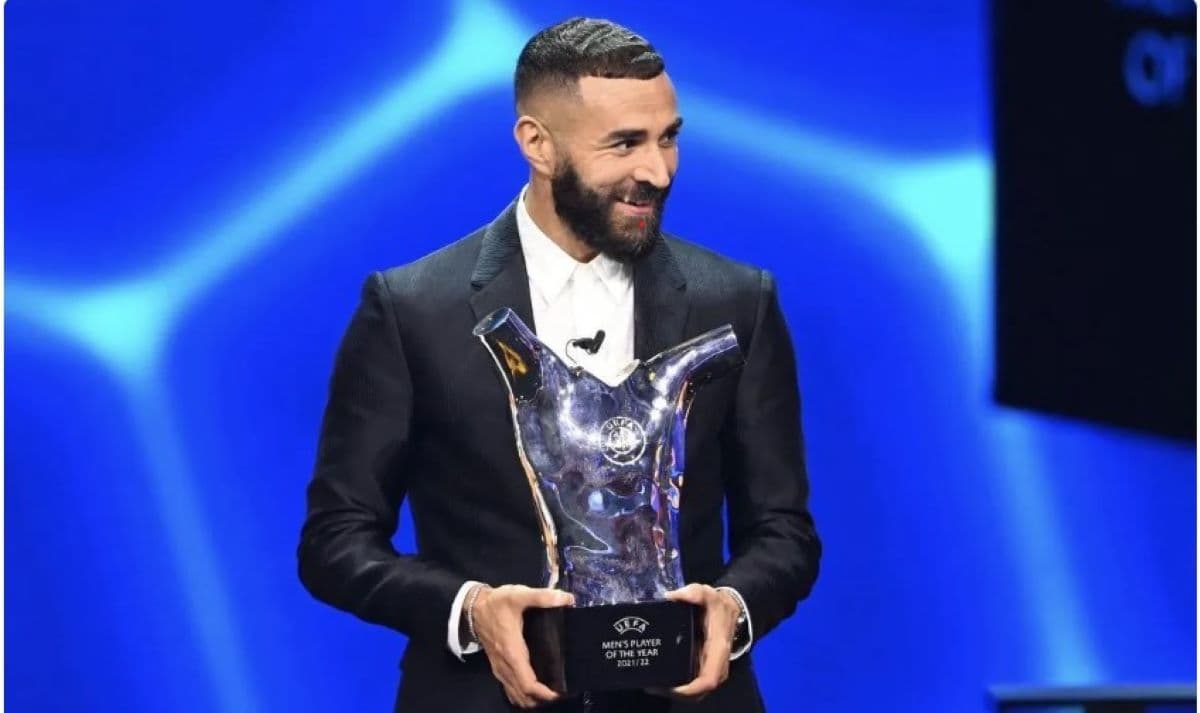 Karim Benzema élu joueur UEFA de l'année