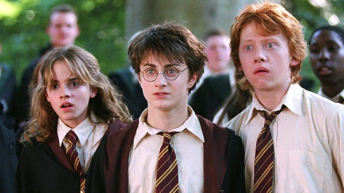 Hermione, Harry Potter et Weasley de la saga 'Harry Potter" @techradar.com
