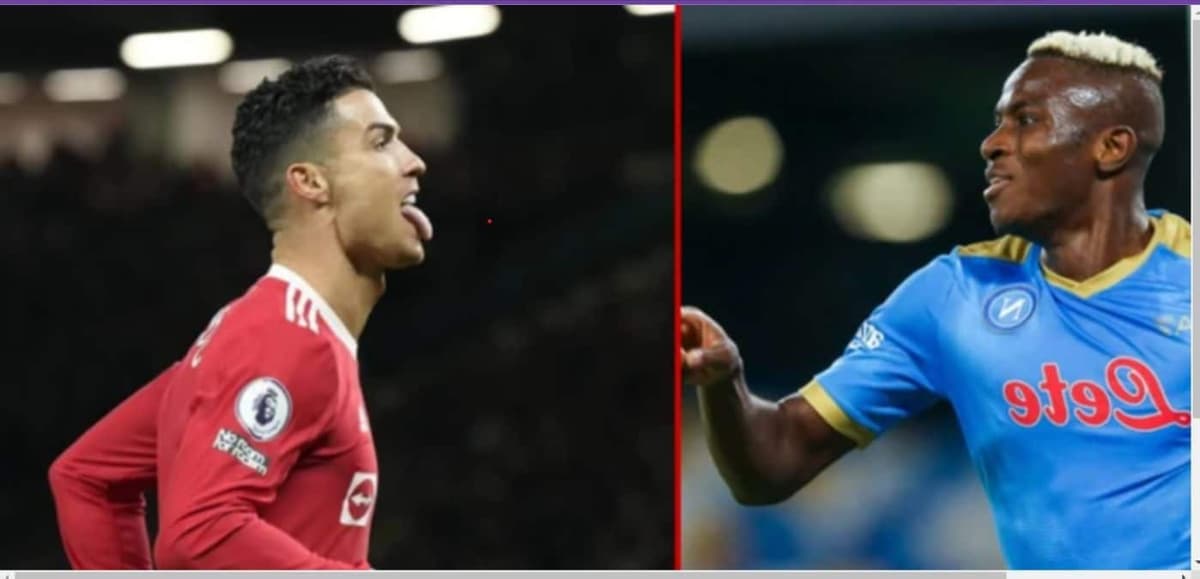 Cristiano Ronaldo et Victor Osimhen