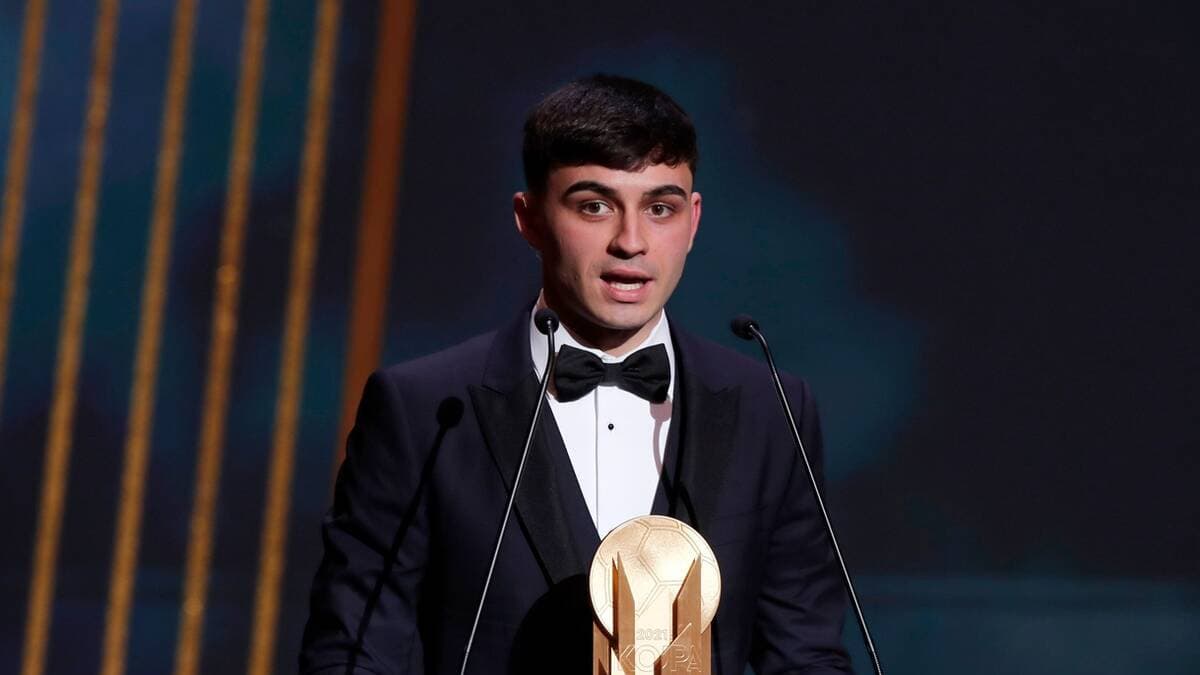 Pedri, tenant du titre du Trophée Yacine