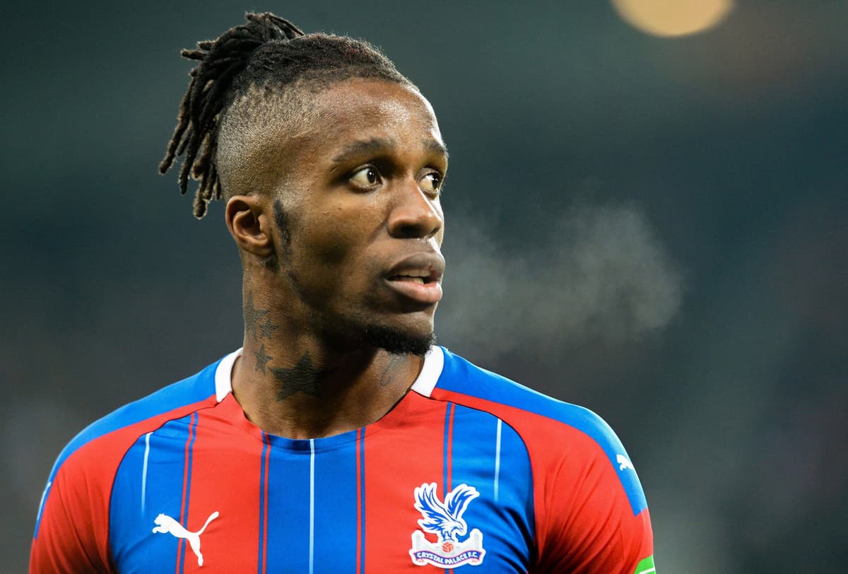 Wilfried Zaha sous le maillot de Crystal Palace