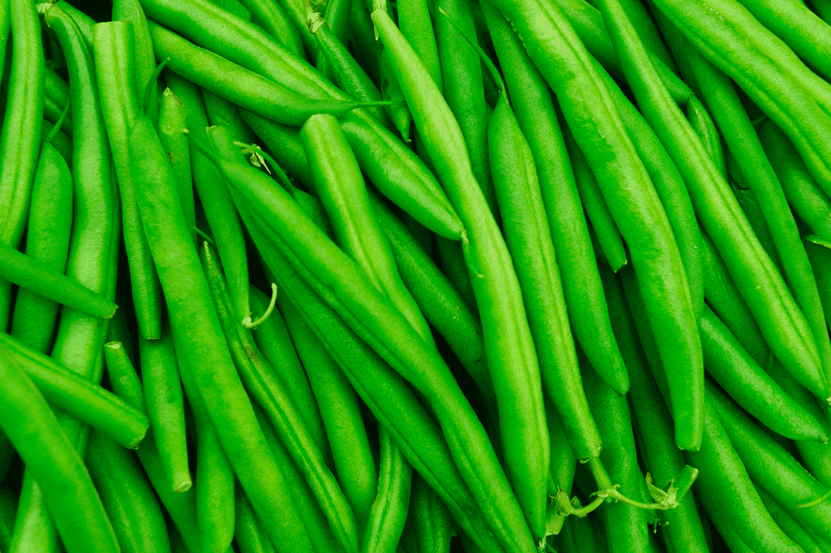 des haricots verts