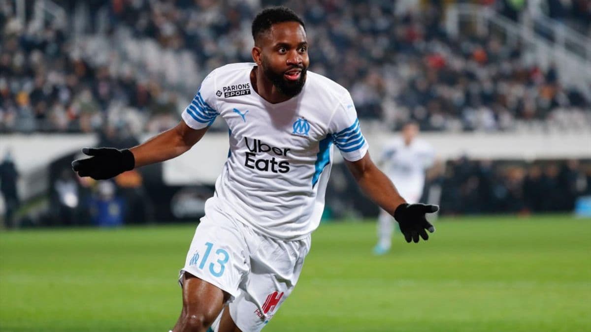 Cédric Bakambu sous les couleurs de l'OM