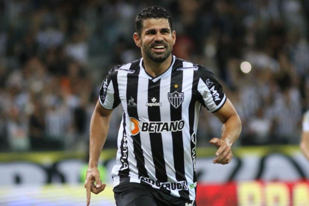 Diego Costa sous les couleurs de l'Atletico Mineiro