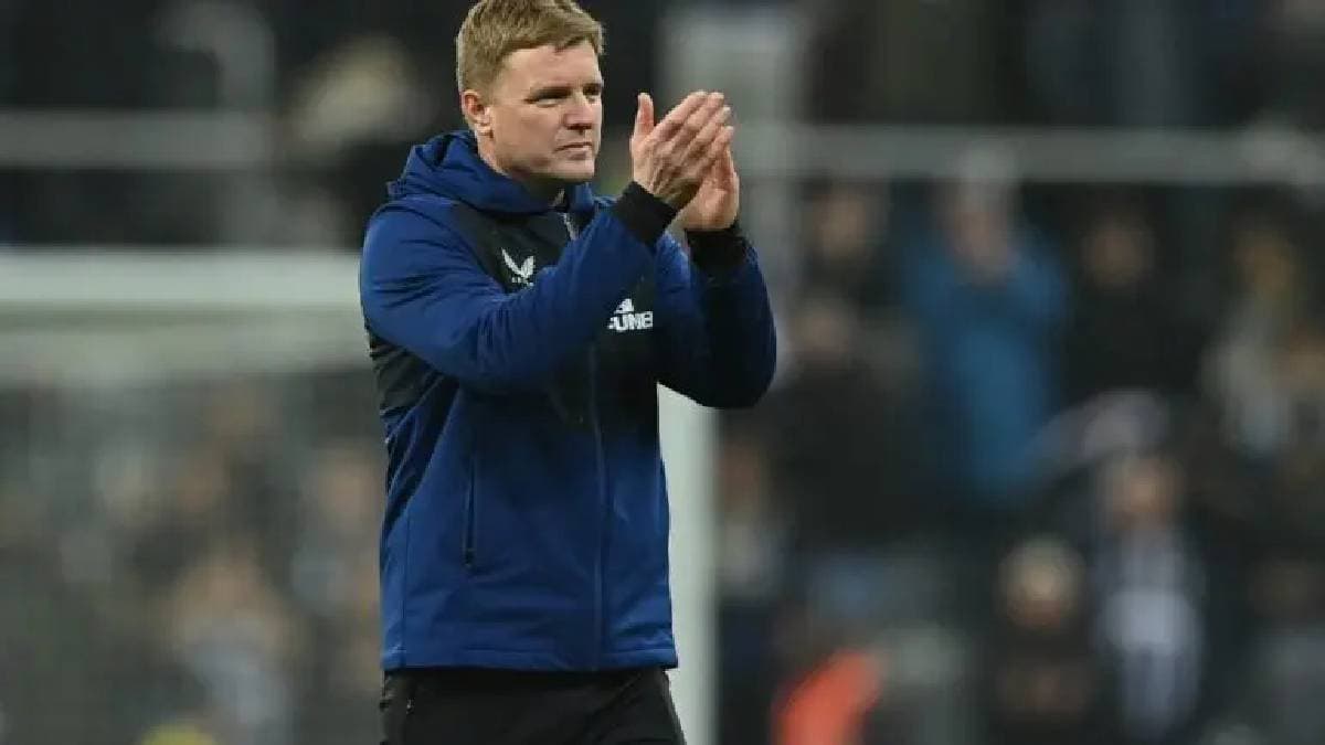 Eddie Howe, entraineur de Newcastle