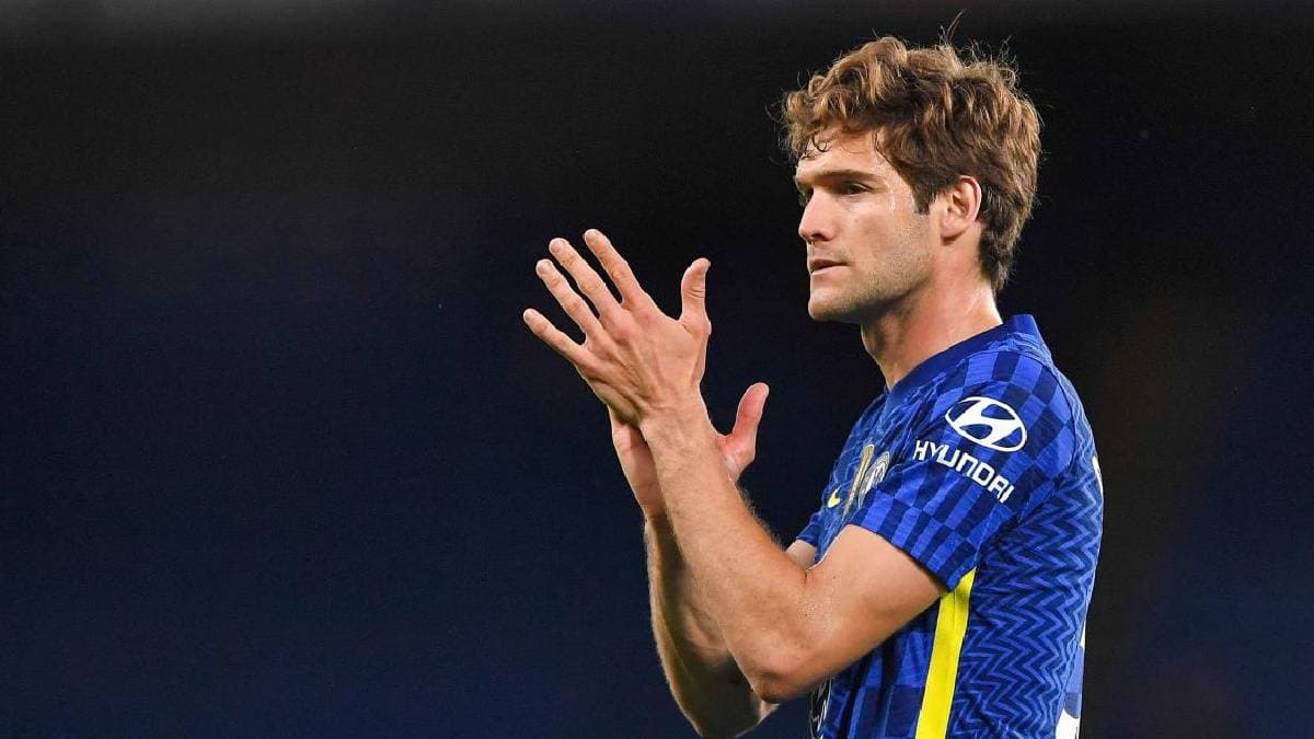 Marcos Alonso avec le maillot de Chelsea