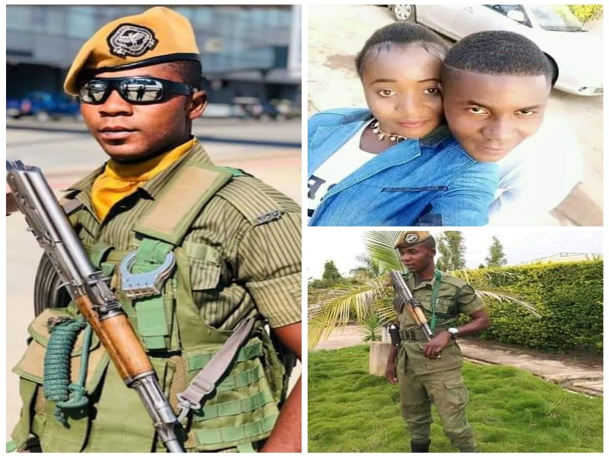 Policier Zambien qui a tué son ex femme