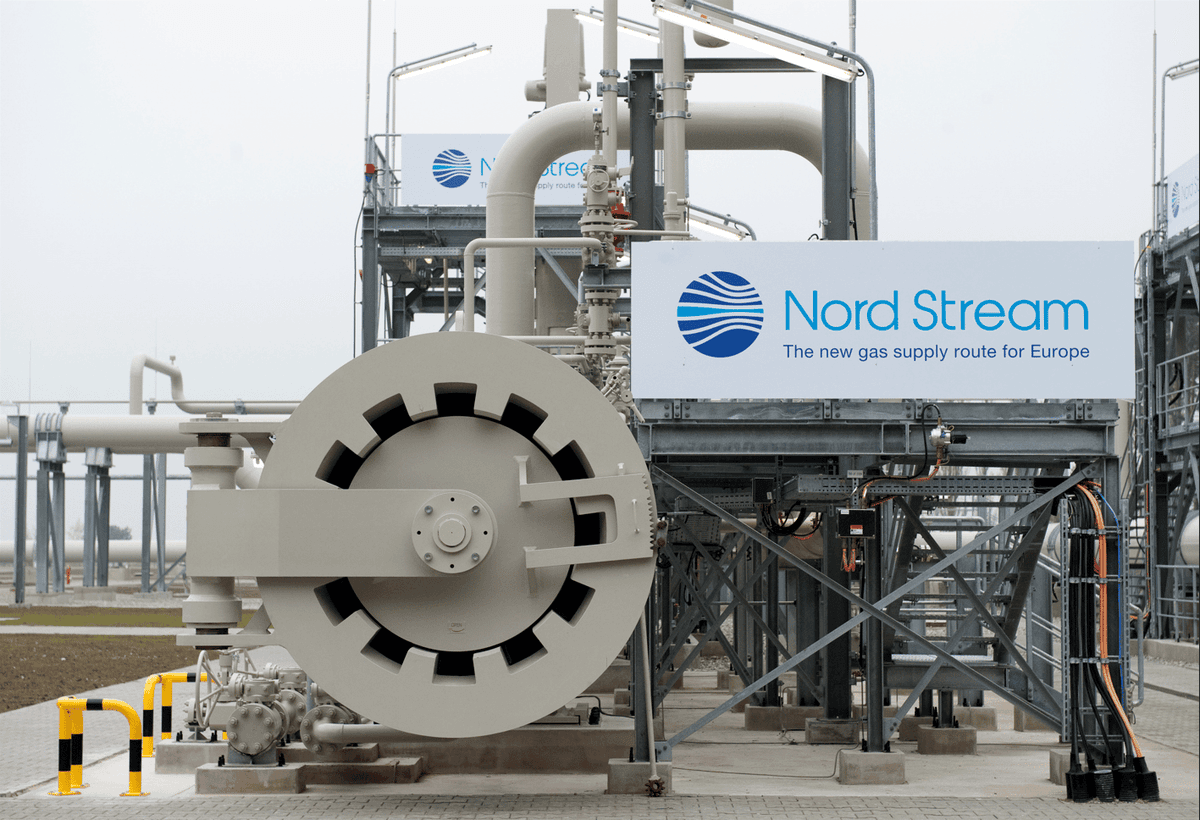 Les gazoducs Nord Stream 1 et 2 en mer Baltique