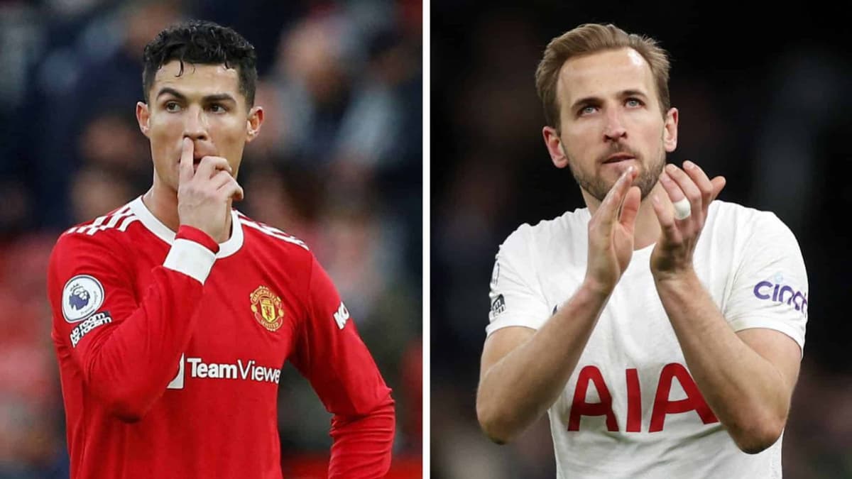 Cristiano Ronaldo et Harry Kane