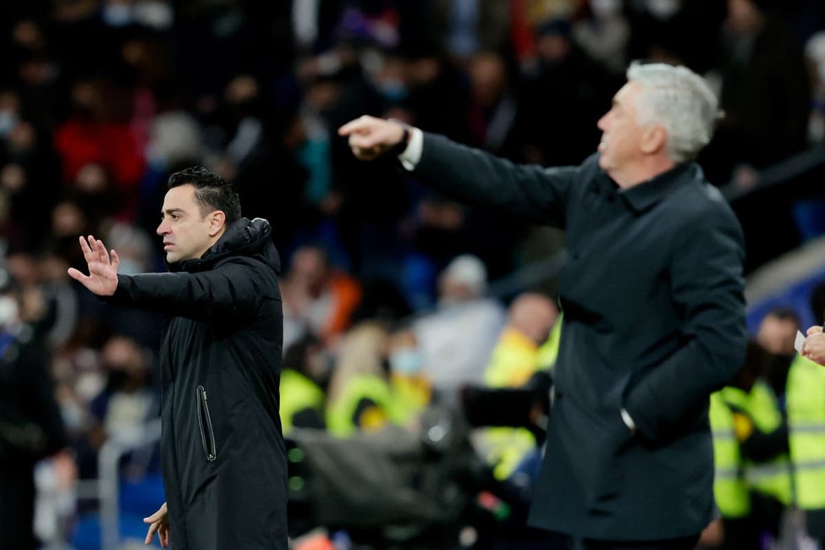 Carlo Ancelotti et Xavi
