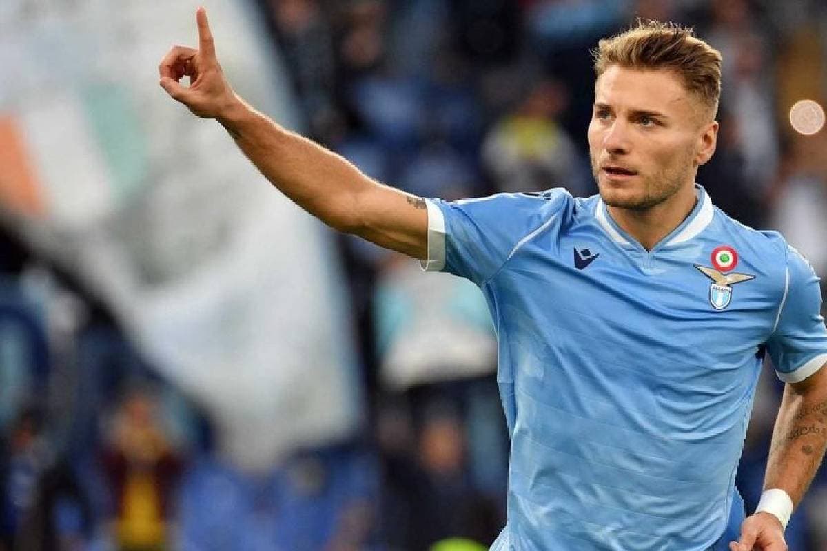 Ciro Immobile sous le maillot de la Lazio