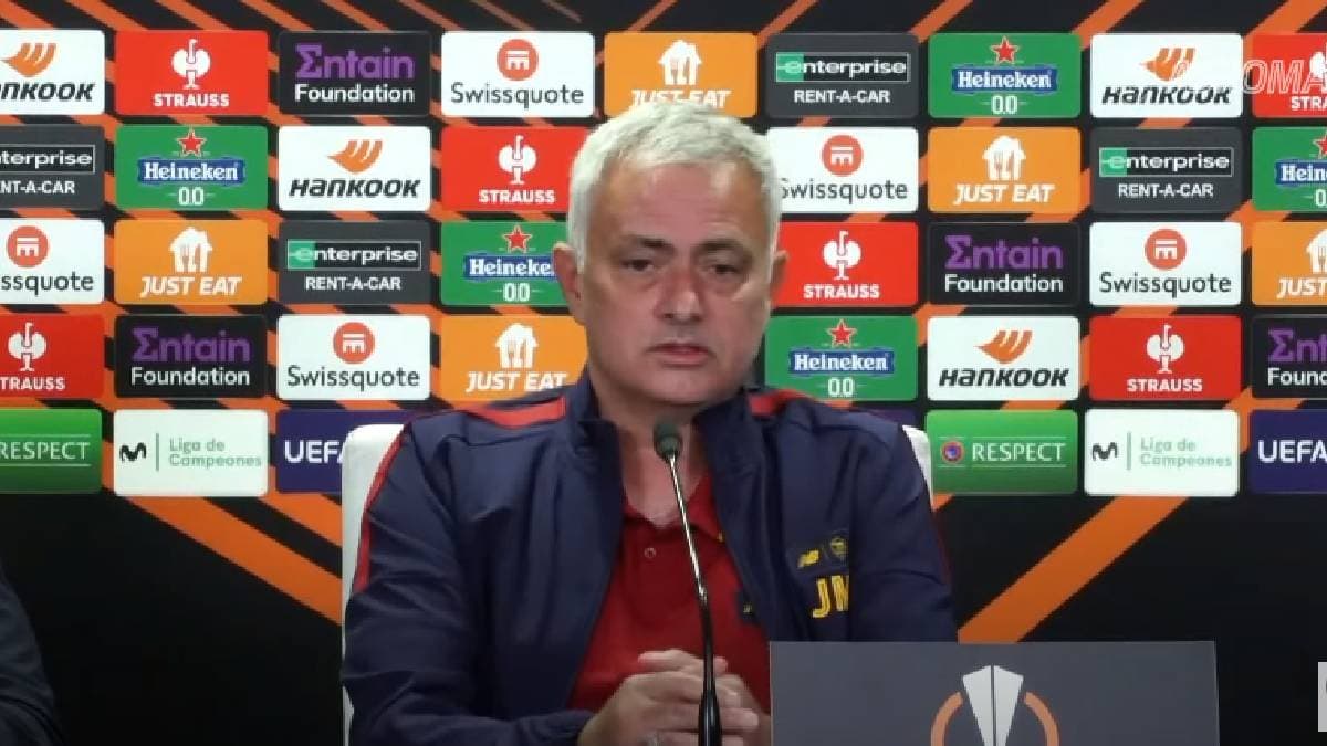 José Mourinho en conférence de presse