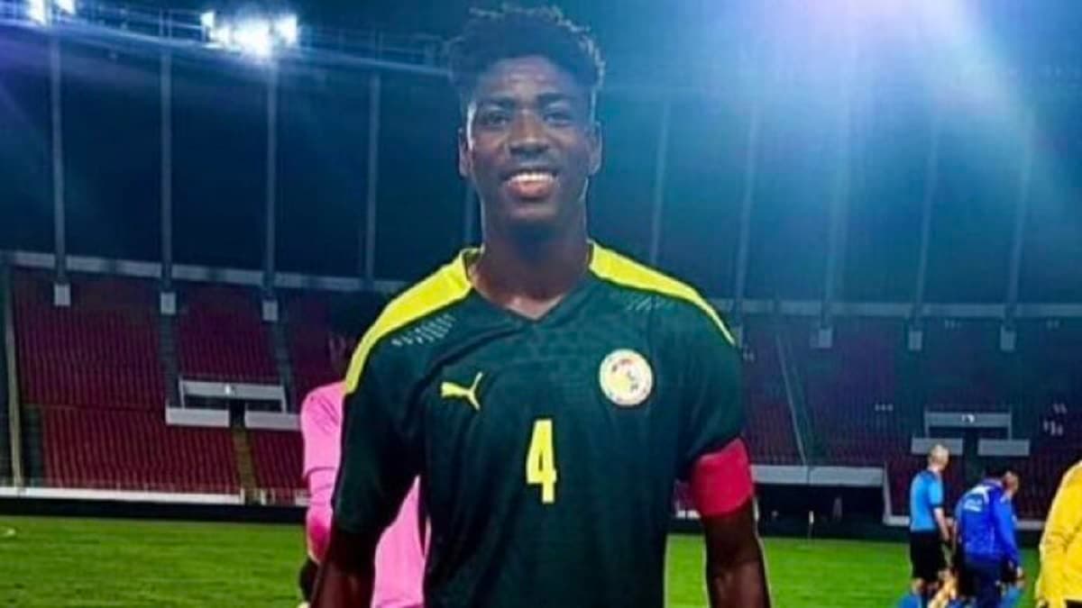 Des joueurs de l'équipe U23 du Sénégal