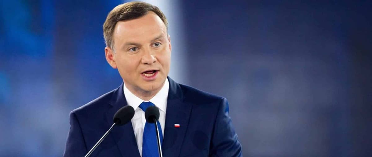 Le président polonais Andrzej Duda