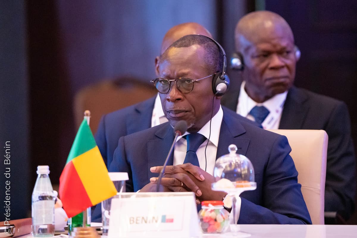 Le PreÌsident TALON aÌ€ la ConfeÌrence Internationale sur L'Initiative d'Accra.