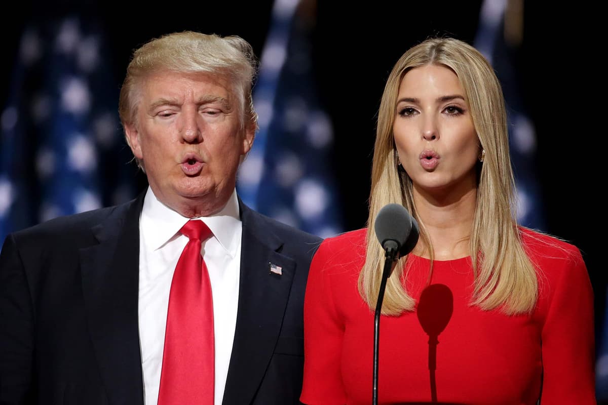 Ivanka, la fille de Donald Trump réagit à  l’annonce de son père, « j’en ai fini avec la politique »