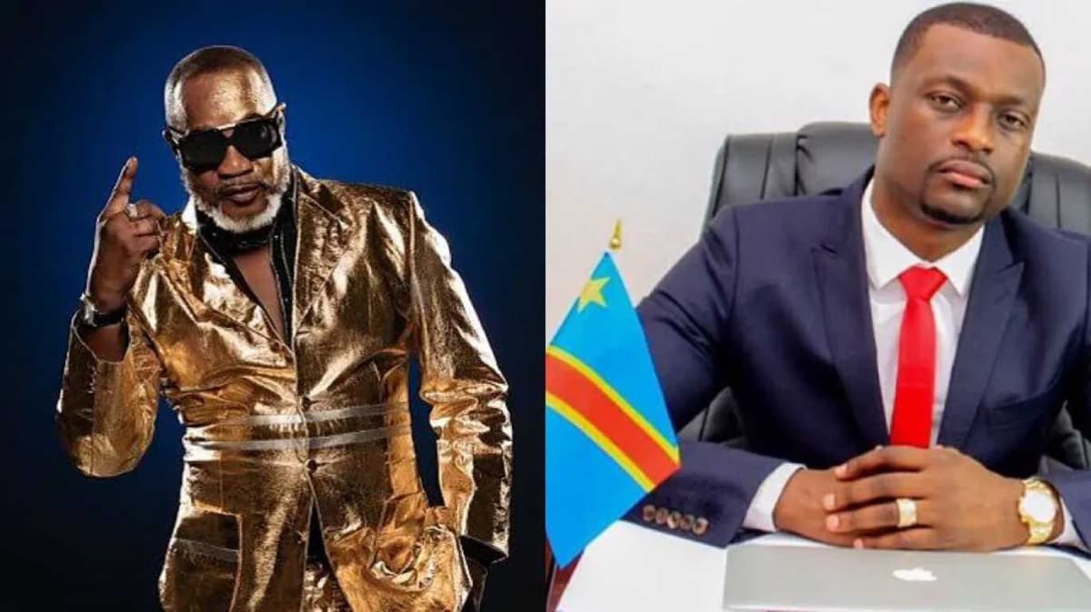 Francis Mvemba et Koffi Olomide