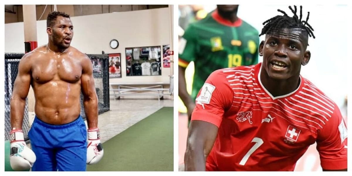 Francis Ngannou et Breel Embolo