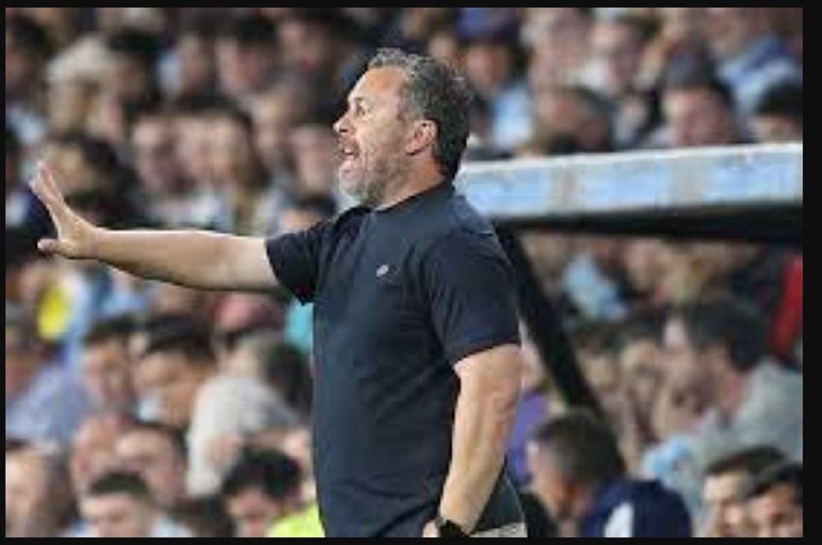 L'entraineur de Cadix, Sergio Gonzalez