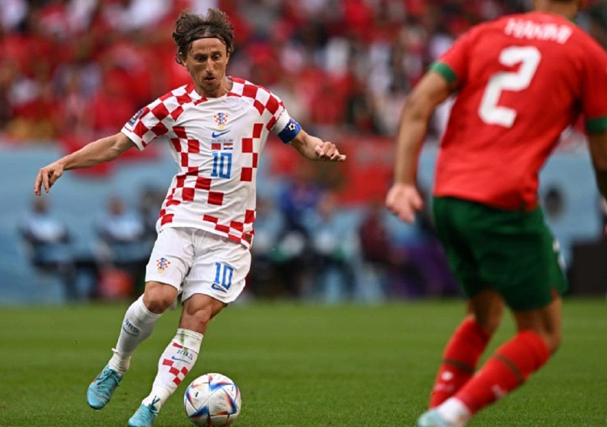 La FIFA a désigné Luka Modric, milieu de terrain et capitaine de la sélection croate, en tant qu’homme du match après le nul face au Maroc (0-0).