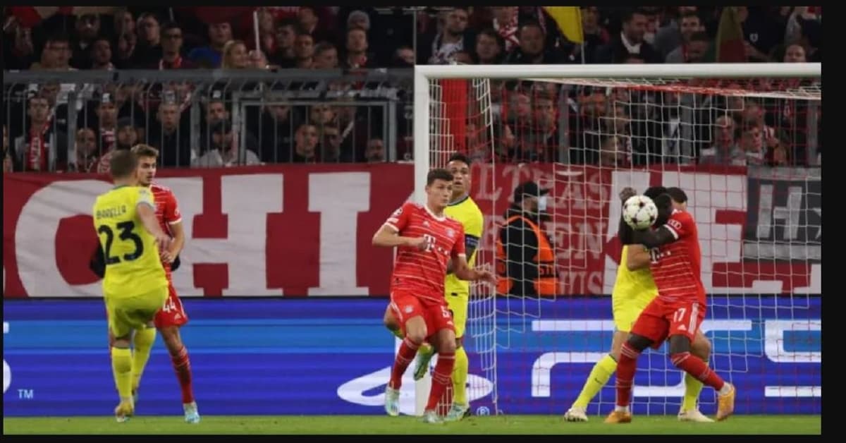 Sadio Mané lors du match Bayern-Inter en Ligue des champions