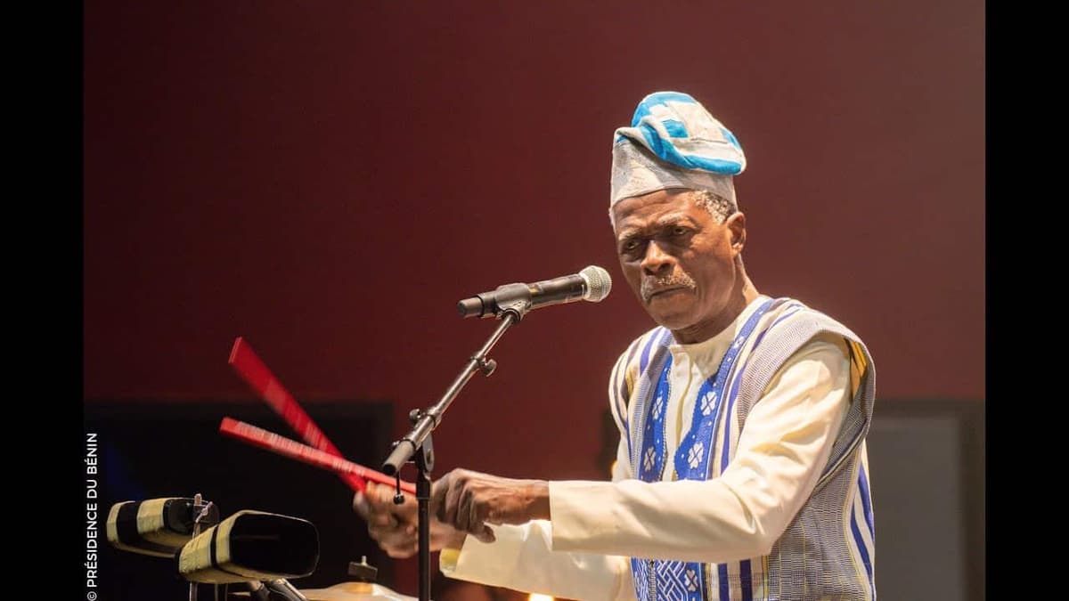 Sagbohan Danielou, artiste chanteur musicien béninois