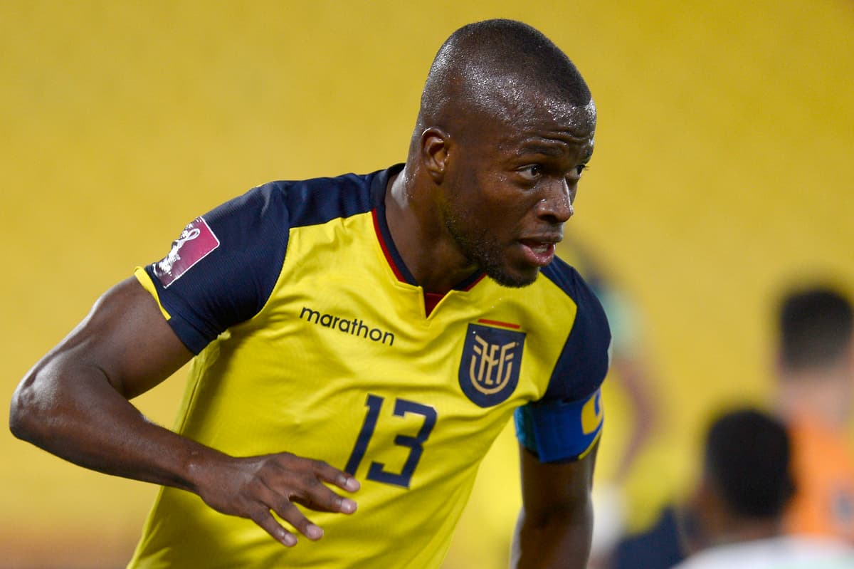 Enner Valencia sous les couleurs de l'Equateur