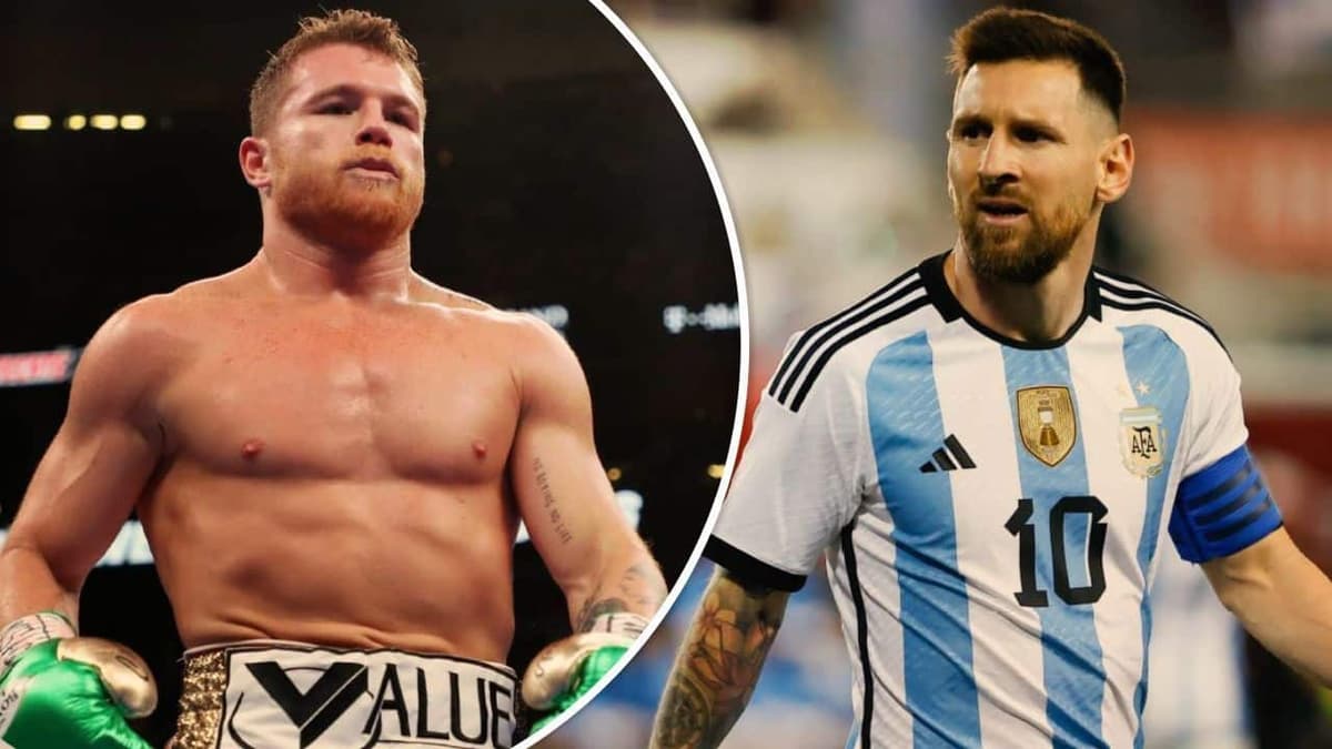 Lionel Messi et Canelo Alvarez