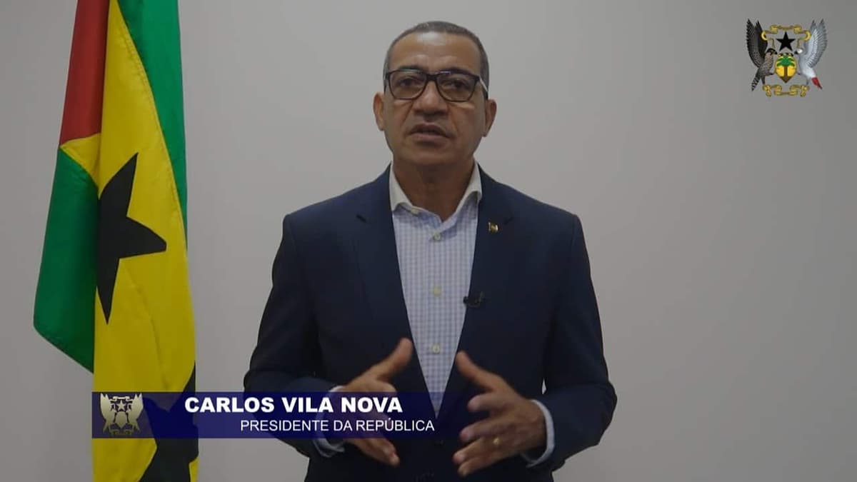 M. Carlos Manuel VILA NOVA, Président de la République démocratique de Sao Tomé-et-Principe