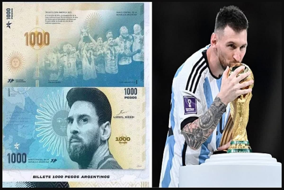 Les dirigeants argentins songeraient Ã  mettre la tête de Messi sur des billets de banque