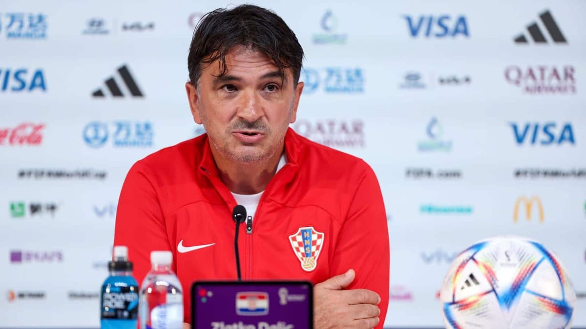 le sélectionneur de la Croatie, Zlatko Dalic