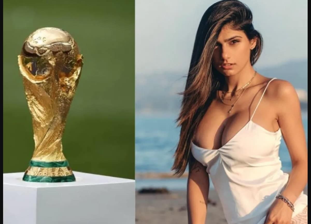 France – Maroc : Mia Khalifa dans une tenue provocante soutient les Lions de l’Atlas