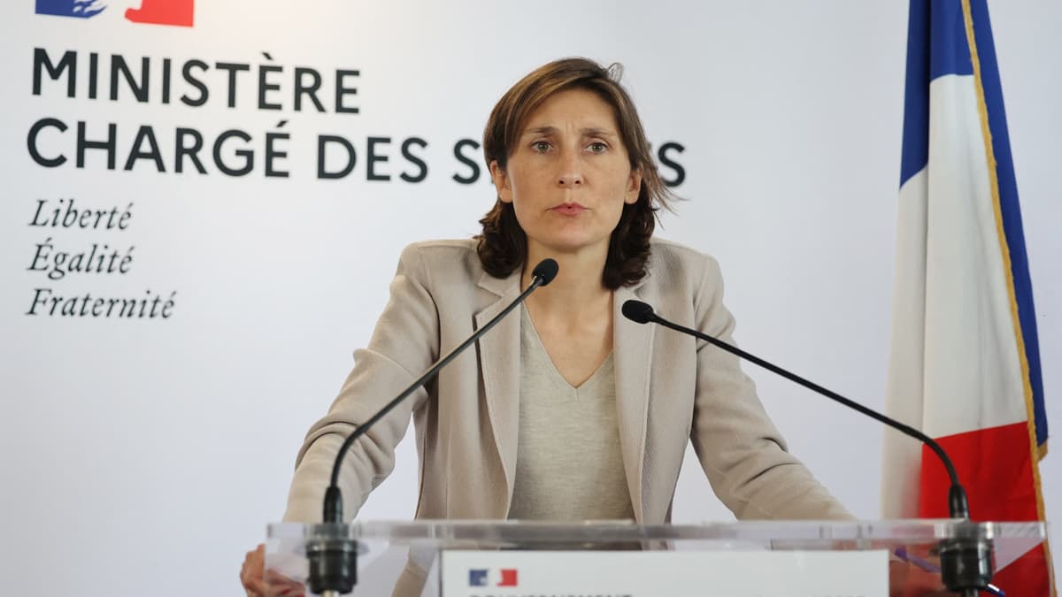 Amélie Oudéa-Castera, la ministre française des Sports