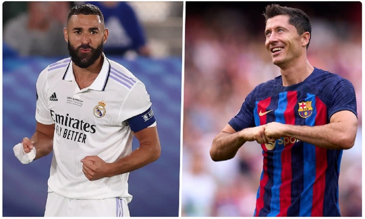 Karim Benzema vs Robert Lewandowski