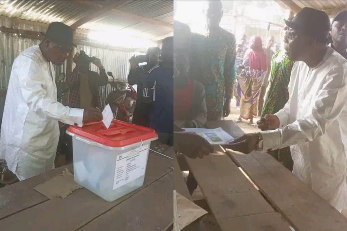 Boni Yayi a voté pour les législatives de 2023