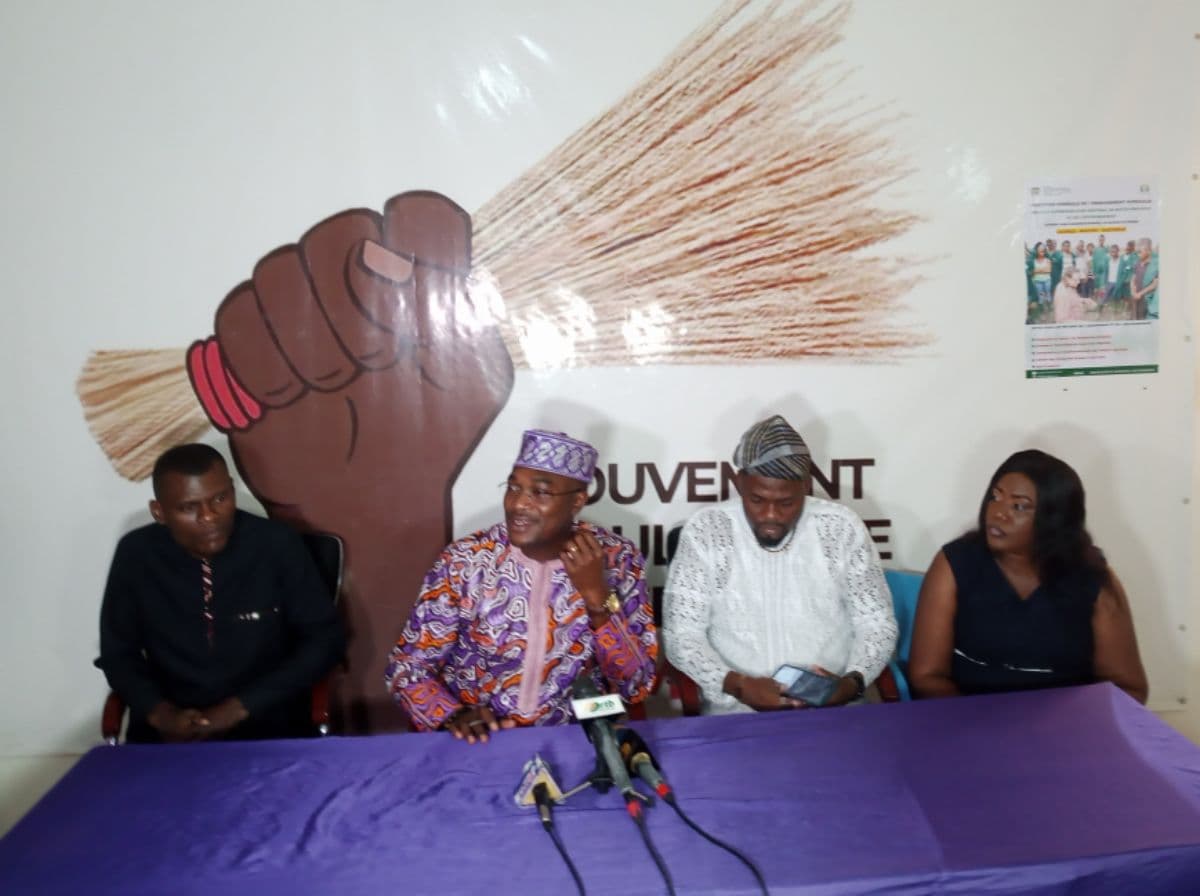 Point de presse du président du MPL