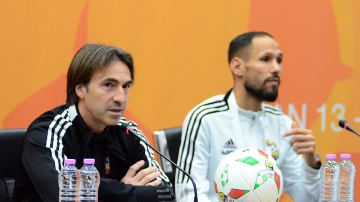 Corentin Martins, sélectionneur de l'équipe A' de la Libye