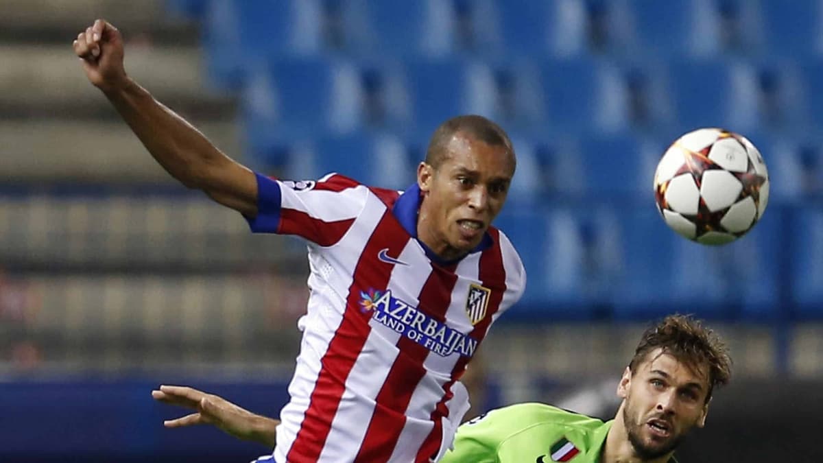 Joao Miranda sous les couleurs de l'Atletico Madrid
