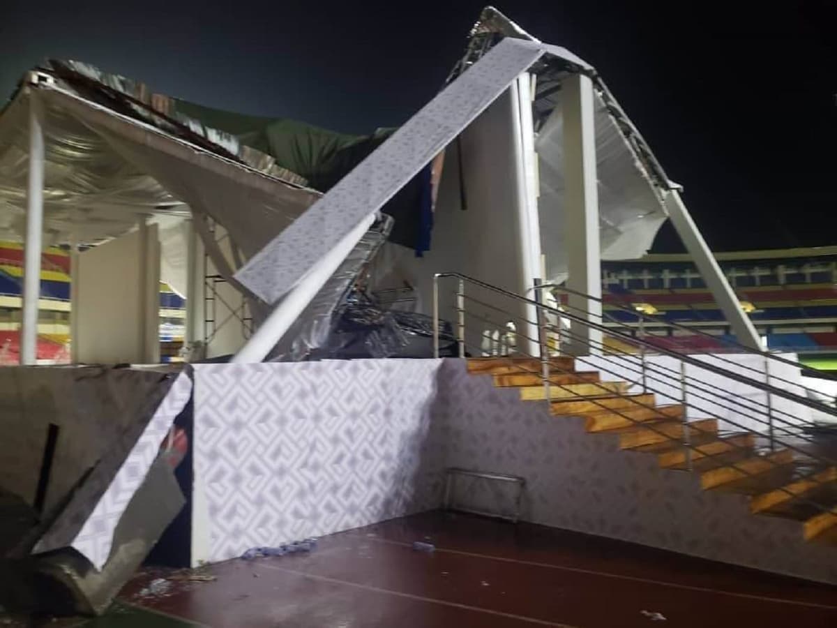 RDC: le podium qui devait accueillir le Pape François s’est effondré après de fortes pluies