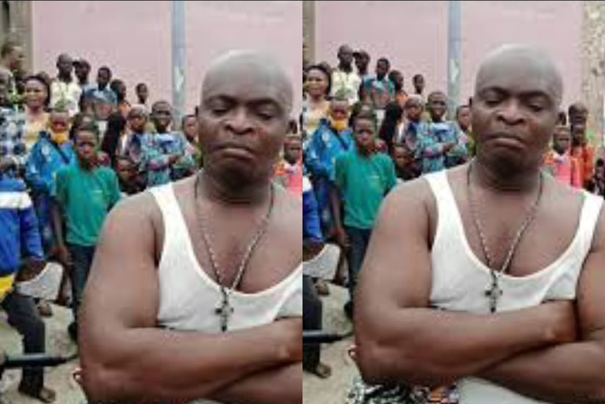 Pipi Wobaho lors d'une conférence de presse sur les législatives 2023 au Bénin.