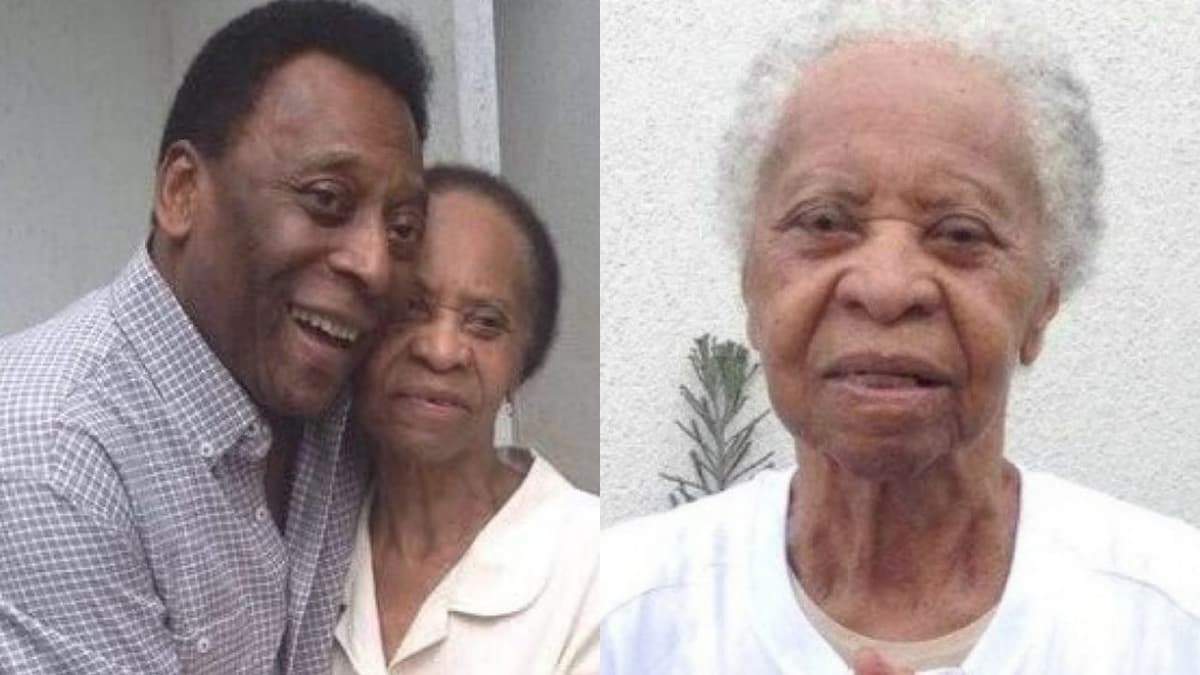 Dona Celeste, la mère de Pelé qui a fêté ses 100 ans le 20 novembre dernier