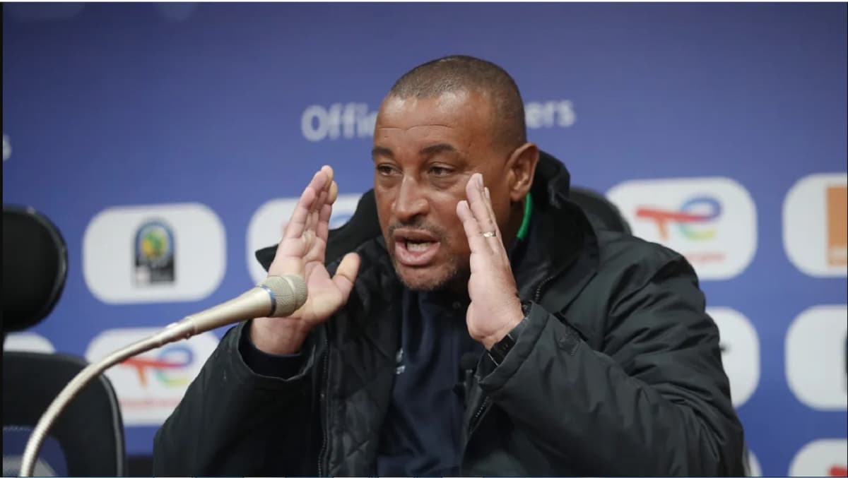 L'entraÃ®neur mozambicain Dario Monteiro