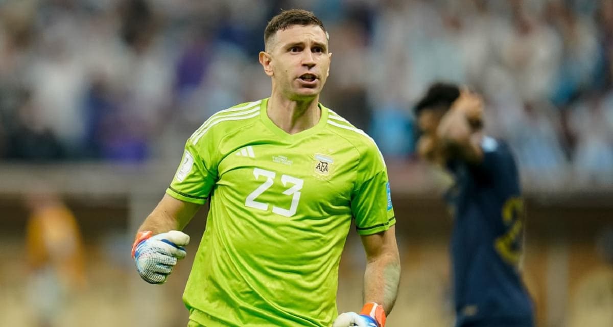 Emiliano Martinez, gardien de but de l'Argentine