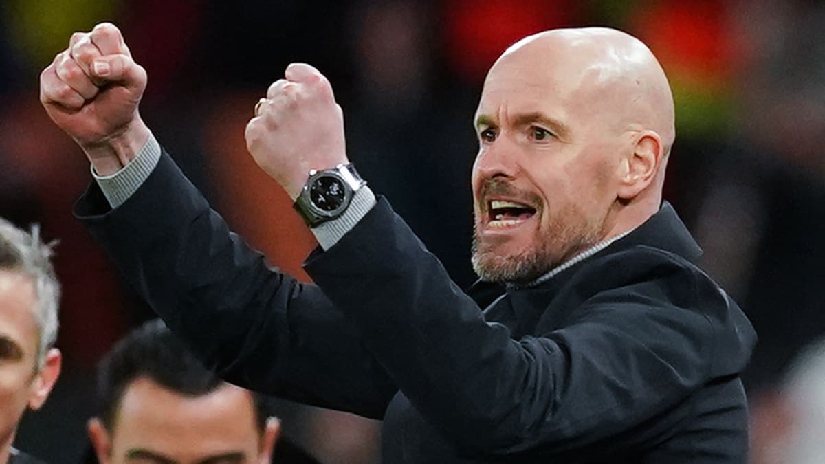 Erik ten Hag, entraineur de Manchester United