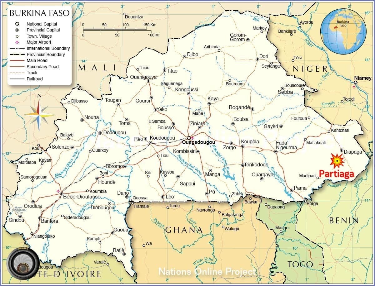 Burkina: Partiaga, une localité près du Bénin, attaquée et occupée par les djihadistes