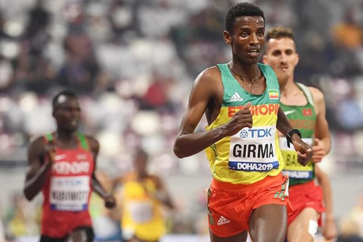 Athlétisme: l’éthiopien Lamecha Girma s’offre le record du monde du 3000 m steeple en salle